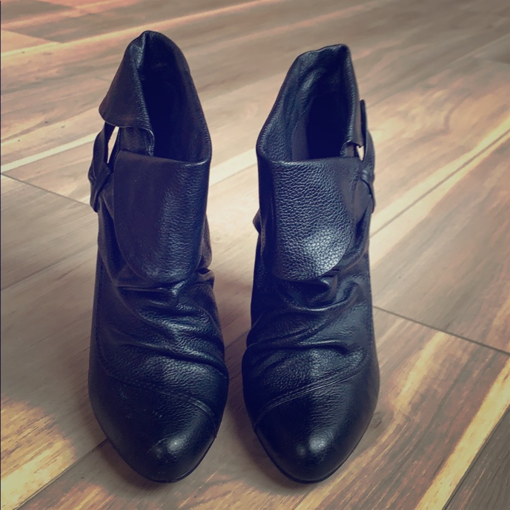 Leather Report Booties - Picture 3 of 8